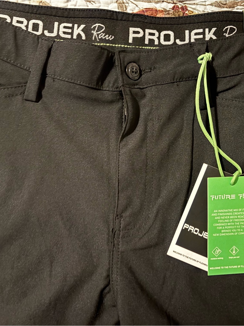 PROJEK Raw Men’s Straight-Leg Pants — Black